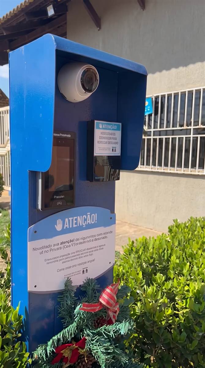 Equipamento de portaria remota Taticco